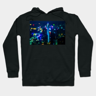 Bokeh Hong Kong - Out of Focus - Photography Artwork Hoodie